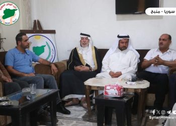 حزب الوطن السوري يزور حزب التحالف الوطني الديمقراطي السوري في منبج