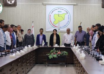 ندوة حوارية لحزب الوطن السوري تحت عنوان التطورات السياسية دولياً و إقليمياً وانعكاسها على الوضع السوري