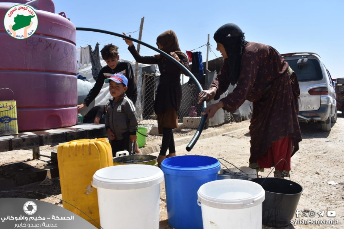 عدسة الوطن – الحسكة – مخيم واشوكاني