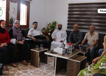 حزب الوطن السوري يستقبل وفداً من مؤتمر الاسلام الديمقراطي في مقر الأمانة العامة للحزب