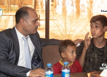 حزب الوطن السوري يشارك بفعالية مخصصة لأطفال مرض التلاسميا في الحسكة