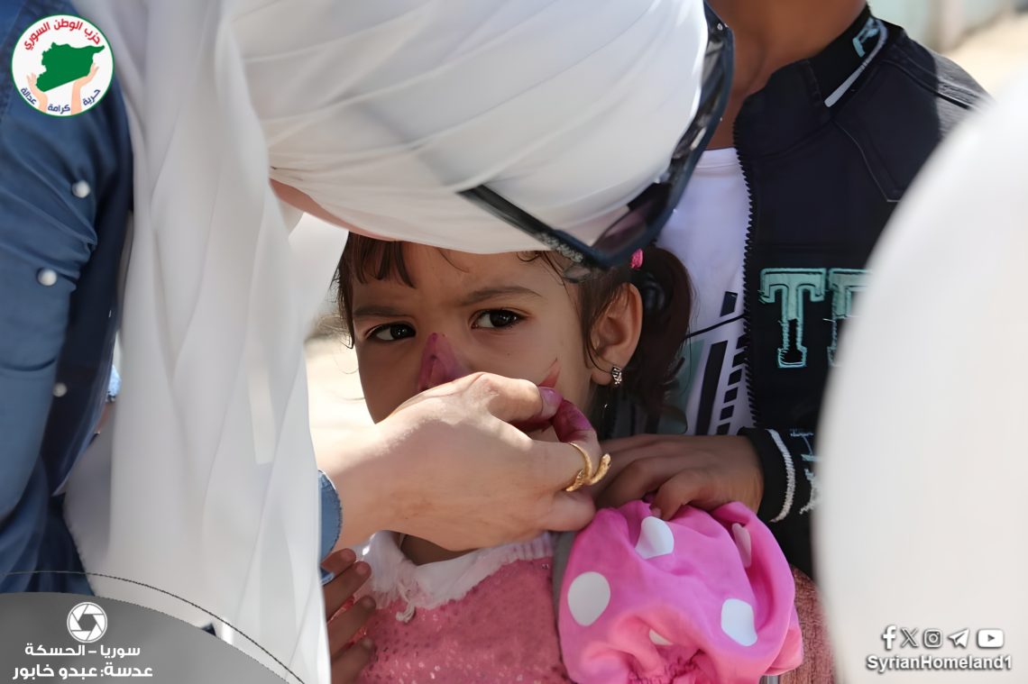 عدسة الوطن – مدينة الحسكة – طفلة مريضة بالتلاسيميا