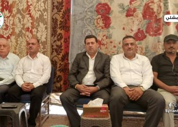 حزب الوطن السوري يقدم واجب العزاء بوفاة المناضل عباس حسين