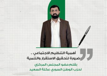 التنظيم الاجتماعي ..ضرورة لتحقيق الاستقرار والتنمية