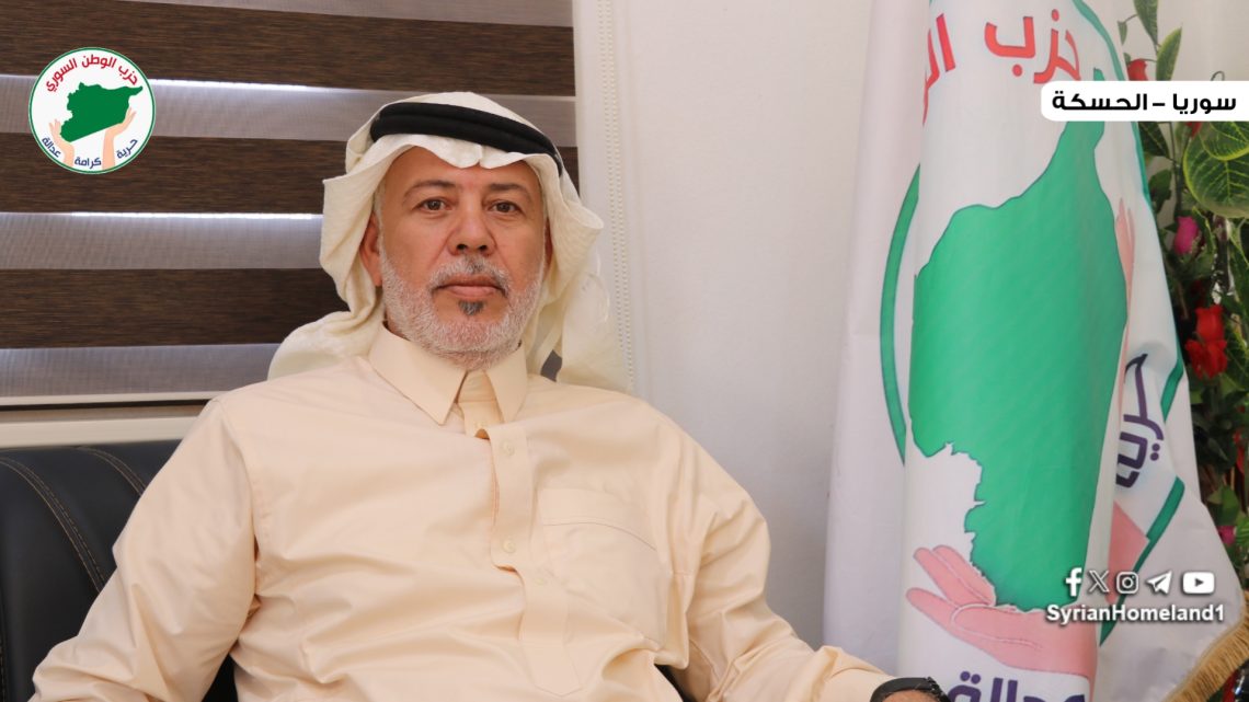 عبدالرزاق الملحم: أهمية العرف العشائري ودوره في تعزيز السلم الأهلي والتعاون مع السلطات المحلية