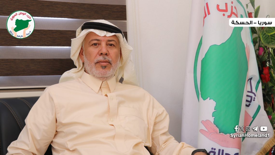 الشيخ عبد الرزاق الملحم: نعمل على تعزيز التماسك المجتمعي وتقوية دور العشائر في بناء سوريا الموحدة