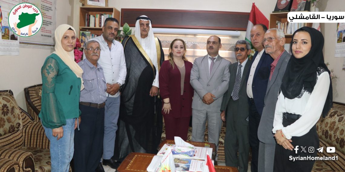وفد من حزب الوطن السوري يزور مقر الحزب الشيوعي الكردستاني لبحث التعاون الوطني المشترك