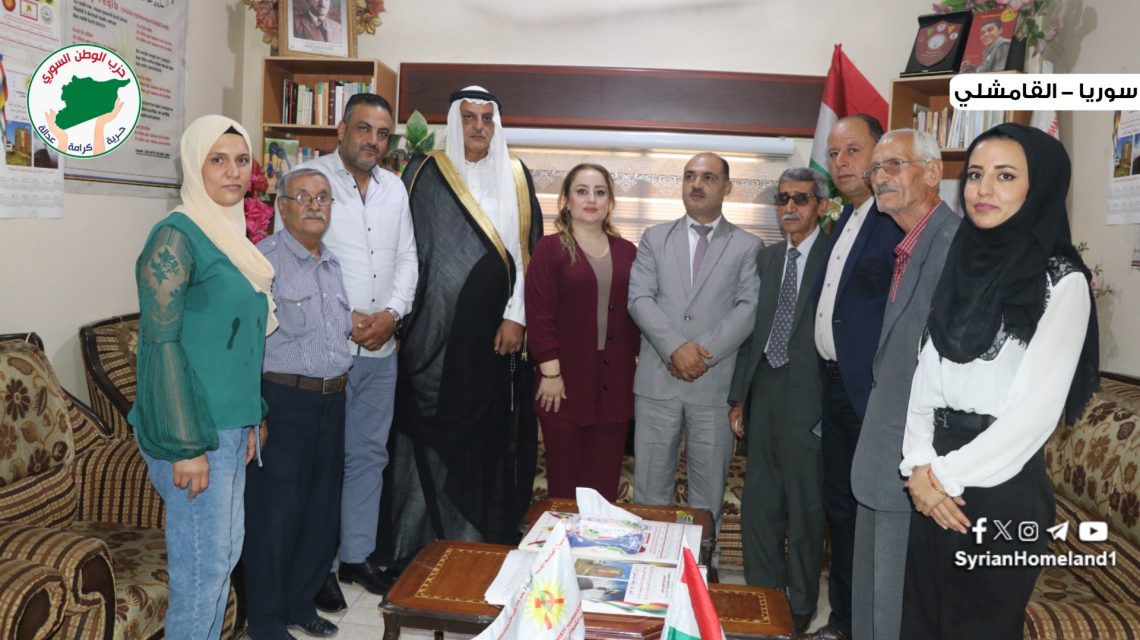 وفد من حزب الوطن السوري يزور مقر الحزب الشيوعي الكردستاني لبحث التعاون الوطني المشترك