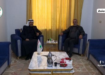 السيد حسن عويس يزور فرع حزب الوطن السوري في منبج