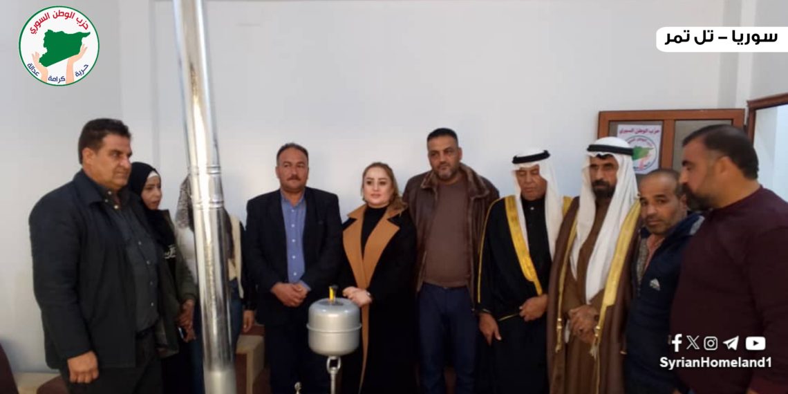 حزب الوطن السوري-تل تمر يستقبل وفدا من حزب الاتحاد الديمقراطي لتعزيز التعاون المشترك