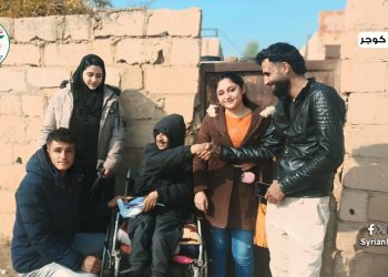 حزب الوطن السوري – فرع تل كوجر يزور عوائل ذوي الاحتياجات الخاصة ويقدم الدعم النفسي والاجتماعي