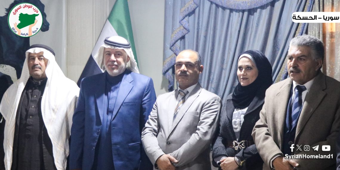 قيادة حزب الوطن السوري تزور حزب المحافظين… وجملة من التوافقات على طاولة اللقاء