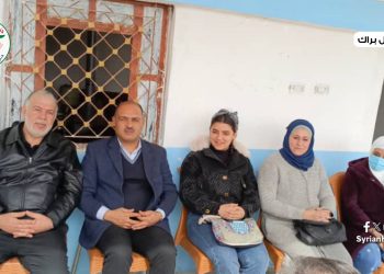 قيادة حزب الوطن السوري في جولة تنظيمية بمكتب تل براك