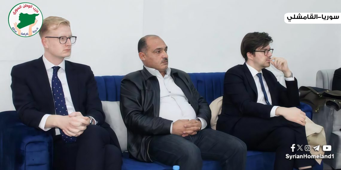 ثابت الجوهر للوفد “الأوربي – البريطاني”: اللامركزية الشاملة ضمان لوحدة سورية واستقرارها