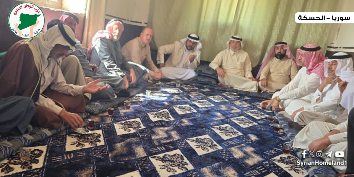 الشيخ عبدالرزاق الملحم يشارك في صلح عشائري