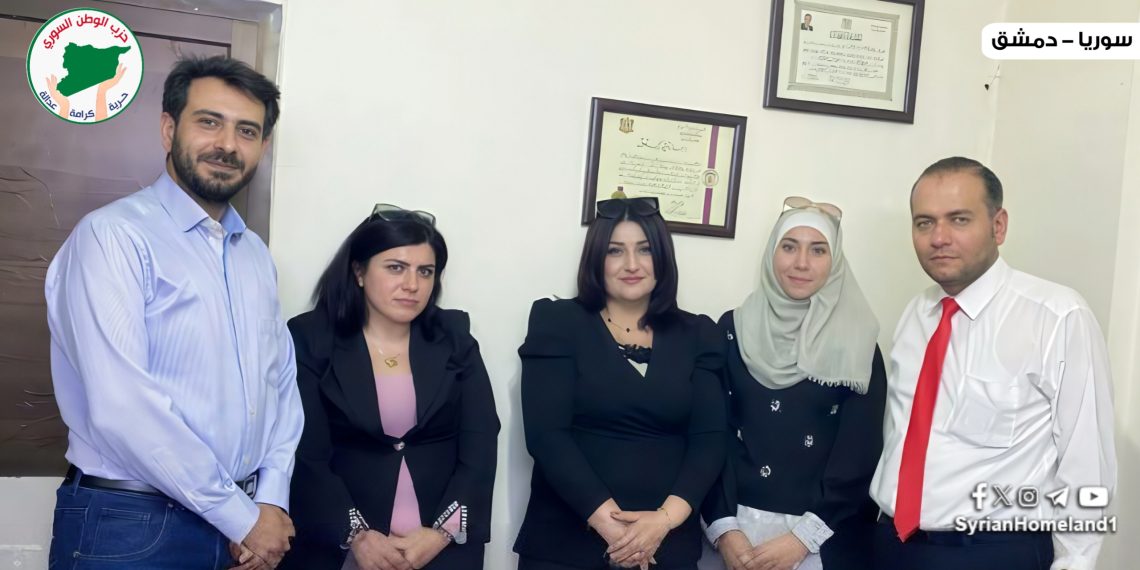 لقاء بين حزب الوطن السوري وحزب سوريا المستقبل في دمشق: حوار مثمر حول التحديات وآفاق العمل المشترك