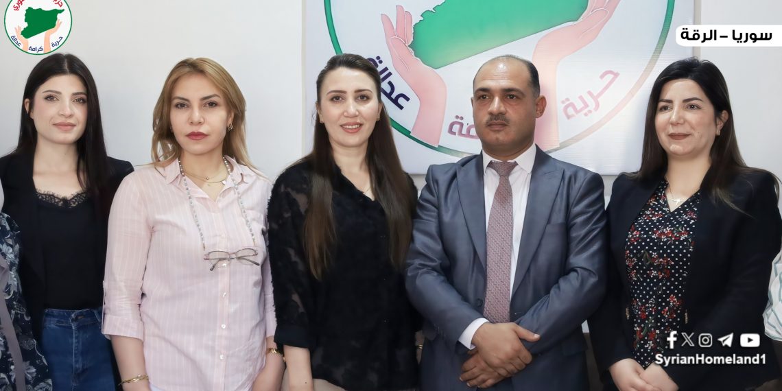 افتتاح فرع حزب الوطن السوري في الرقة بحضور سياسي واجتماعي بارز