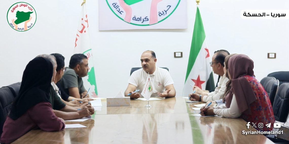 برئاسة الرفيق ثابت الجوهر .. المكتب السياسي يعقد جلسته الاعتيادية في الحسكة