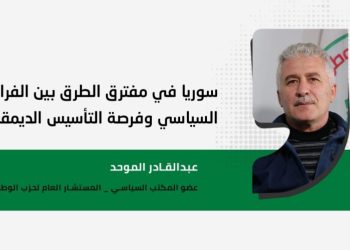 سوريا في مفترق الطرق بين الفراغ السياسي وفرصة التأسيس الديمقراطي