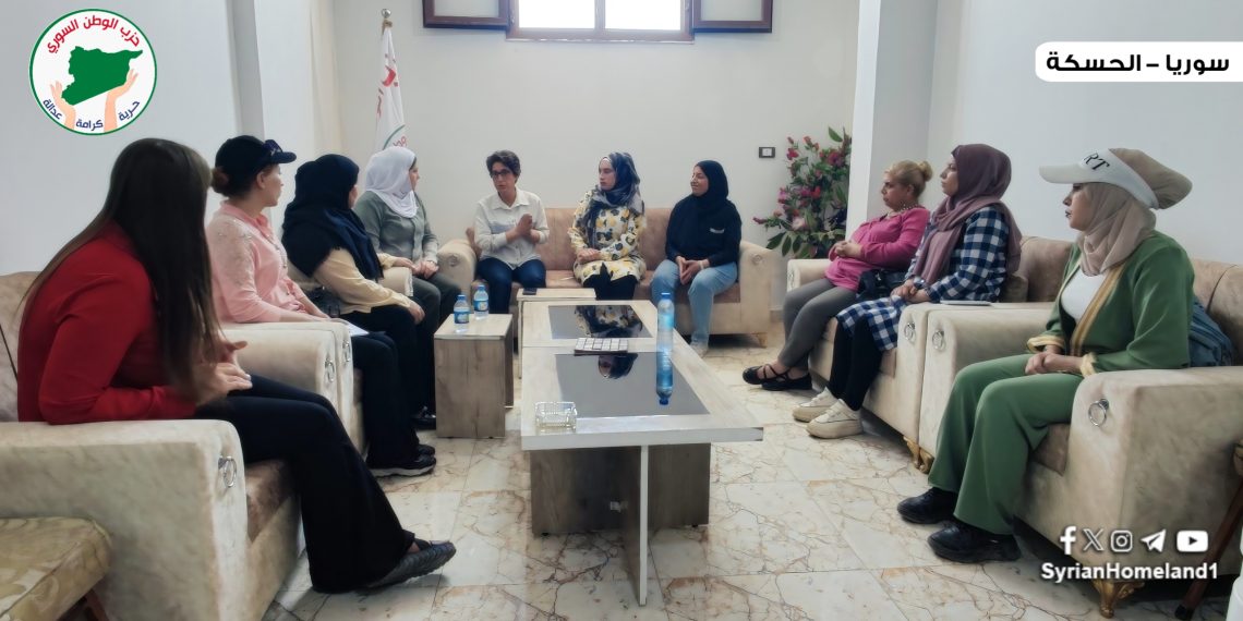 مكتب المرأة يستقبل وفداً من مجلس المرأة السورية وجملة من القضايا النسوية على طاولة اللقاء 