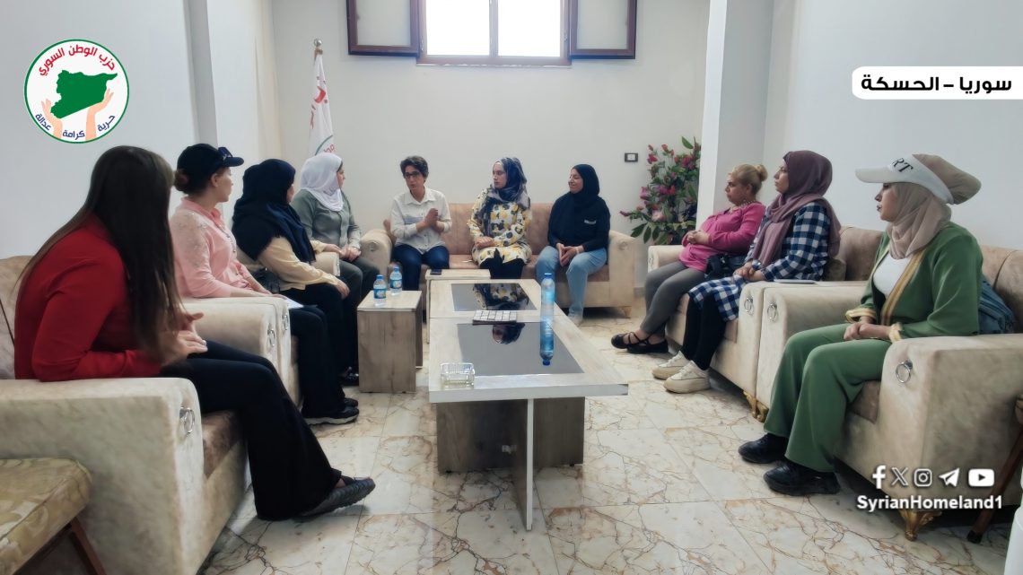 مكتب المرأة يستقبل وفداً من مجلس المرأة السورية وجملة من القضايا النسوية على طاولة اللقاء