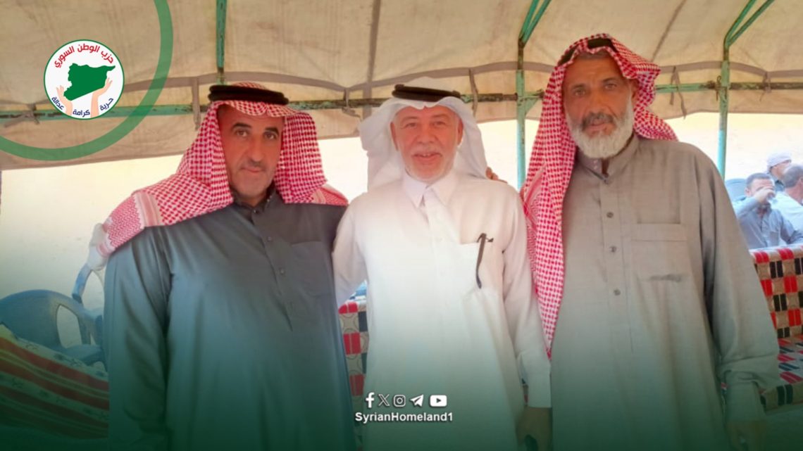 الشيخ عبدالرزاق الملحم يشارك في صلح عشائري بحي النشوة