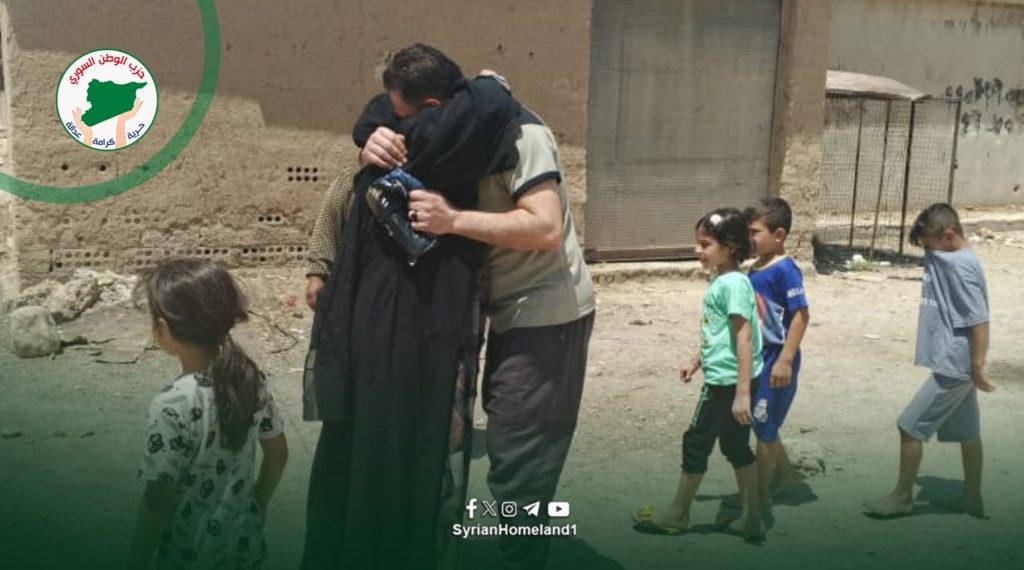 استكمال خروج دفعات من الموقوفين بجهود مشتركة لحزب الوطن السوري وشيوخ ووجهاء العشائر مع الإدارة الذاتية