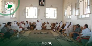 لقاء عشائري في ديوان الشيخ عبد الرزاق متعب الملحم يؤكد على وحدة الصف ونبذ الفتن.