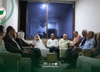 وفد من حزب الوطن السوري يزور مجلس العشائر الكردية