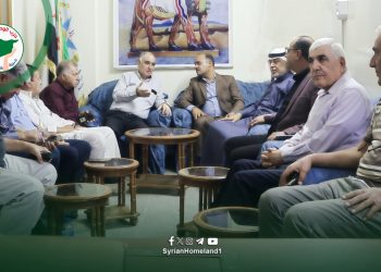 وفد من حزب الوطن السوري يزور مجلس السلم الأهلي ويؤكّد على أهميّة التماسك المجتمعي
