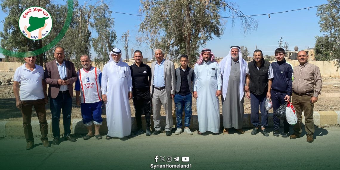 استكمال خروج دفعة جديدة من الموقوفين بجهود مشتركة بين حزب الوطن السوري وشيوخ العشائر