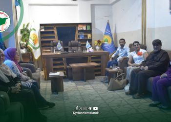 وفد حزب الوطن يزور مؤتمر الإسلام الديمقراطي في الرقّة لتعزيز التّآخي