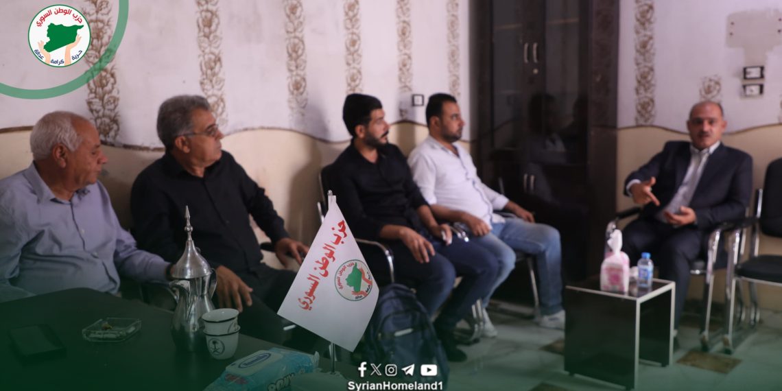 افتتاح فرع حزب الوطن السوري في مدينة الطبقة بحضور رسمي وشعبي واسع