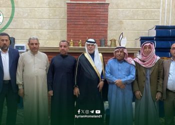 وفد من قيادة حزب الوطن السوري يزور مضافات قبيلة العفادلة في الرقة تعزيزاً للسلم الأهلي ووحدة الصف الوطني