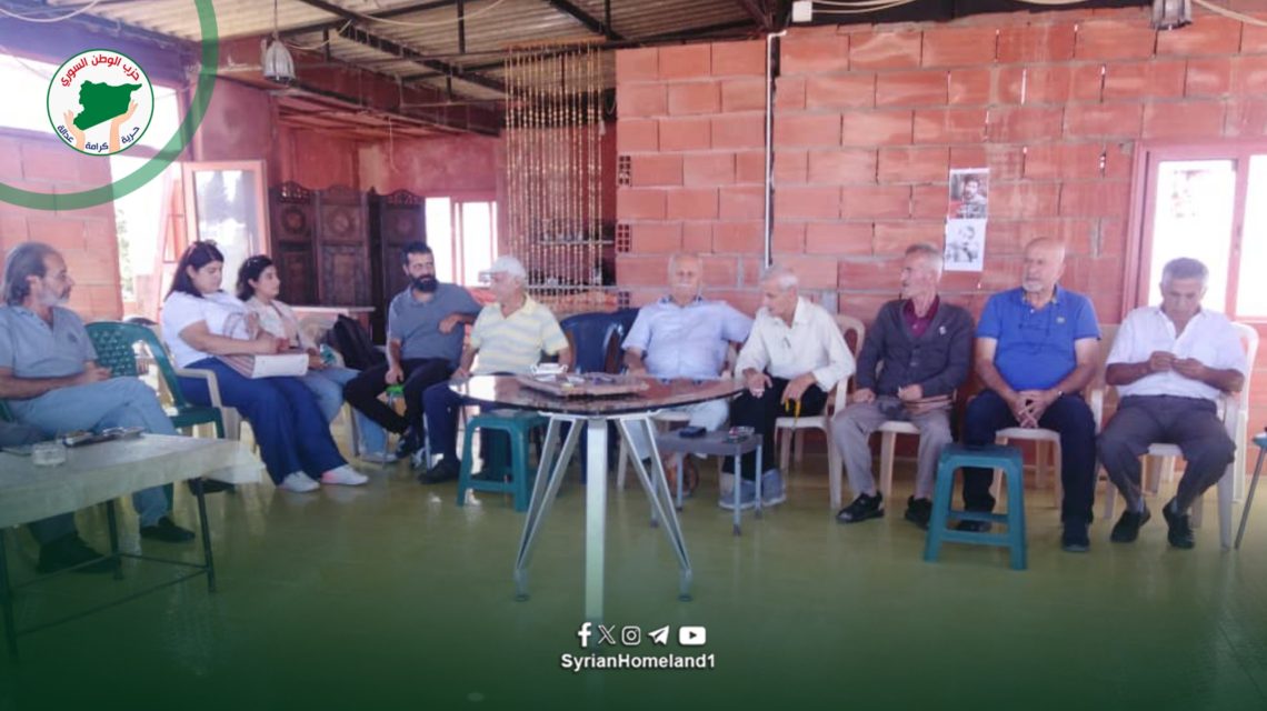 ندوة حوارية حول الاقتصاد في المرحلة الانتقالية بمشاركة من حزب الوطن السوري في اللاذقية