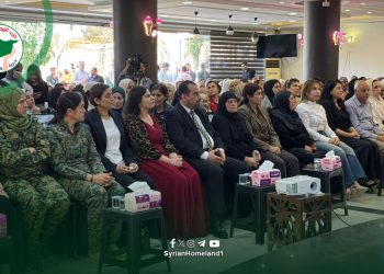 وفد من حزب الوطن السوري يشارك في الذكرى السنوية لاستشهاد الشهيدة هفرين خلف