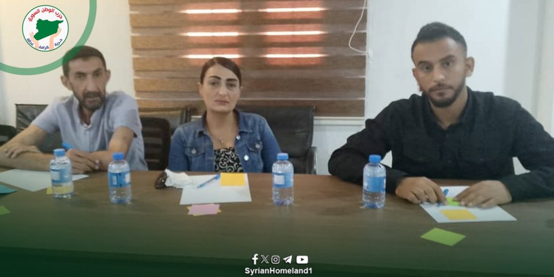 وفد من حزب الوطن السوري يشارك في ندوة حول تمكين الشباب في مواقع القرار