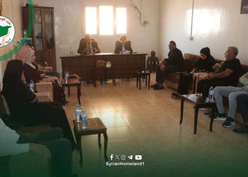 حزب الوطن السوري يشارك في اجتماع الأحزاب السياسية بالشدادي لتعزيز التنسيق والعمل المشترك