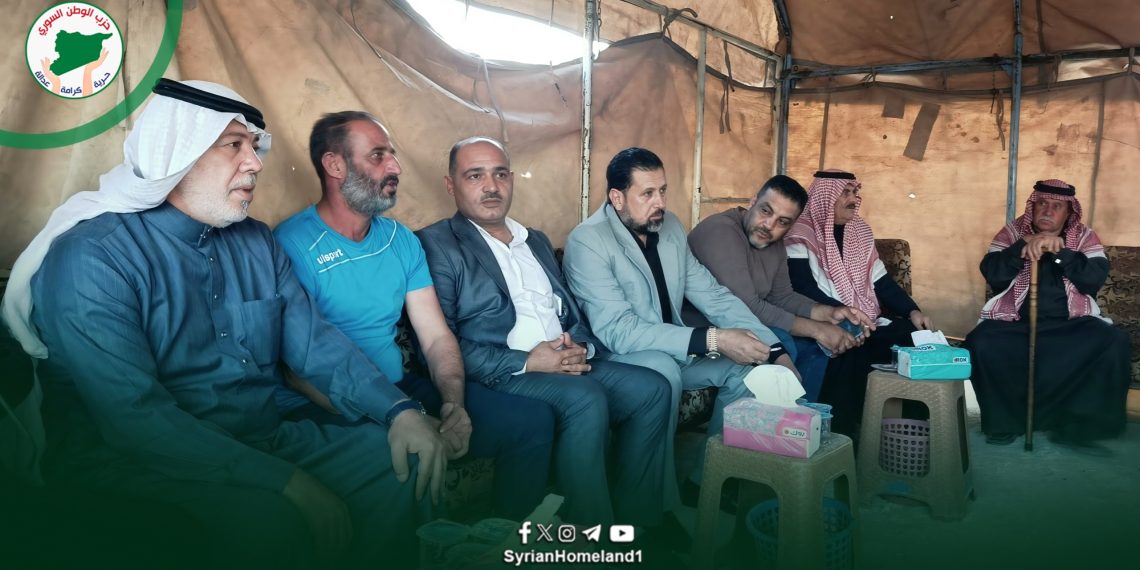 قيادة حزب الوطن السوري تقدّم واجب العزاء في الطفلة المغتالة في لبنان وتطالب بتحقيق العدالة لذوي الضحيّة