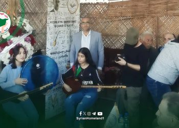 وفد من قيادة فرع دمشق لحزب الوطن السوري يشارك في افتتاح جمعية عثمان صبري للثقافة والتراث