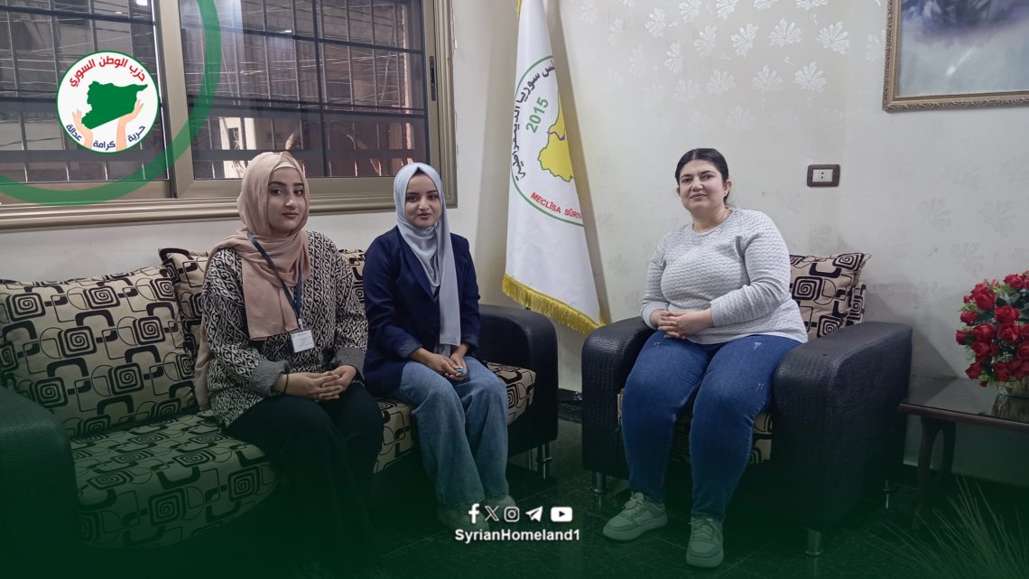 سلسلة من الزيارات الهامة يجريها وفد من حزب الوطن السوري – فرع القامشلي