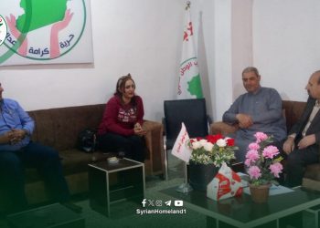 فرع حزب الوطن السوري في الرقة يقود حراك سياسي واجتماعي لتعزيز العلاقات وبحث سبل تعزيز السّلم الأهلي
