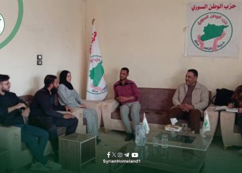 مكتب التنظيم والتدريب في حزب الوطن السوري يختتم دورة تدريبية في فرع الشدادي