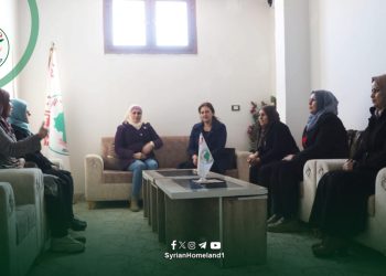 وفد من مؤتمر ستار يزور مكتب المرأة في حزب الوطن السوري ويؤكّد أهميّة تعزيز العمل المشترك لمناهضة العنف ضد المرأة