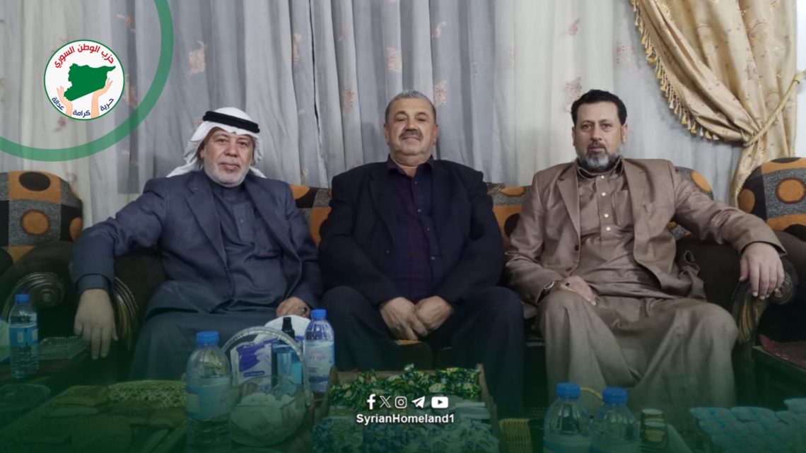 وفد من قيادة حزب الوطن يبارك المكوّن الإيزيدي بحلول عيد إيزي