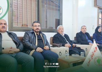 حزب الوطن السّوري يستقبل وفداً من حزب اليساري الكردي السّوري في مقرِّه الجديد بمدينة الحسكة