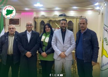 حزب الوطن السوري يبحث عدّة ملفّات سياسيّة مع منسّقيّة مسد في دمشق