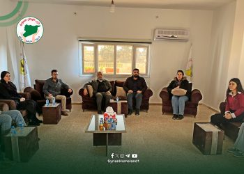 زيارة هامّة ونقاش مثمر خلال زيارة رسمية لمجلس شباب سوريا الديمقراطية