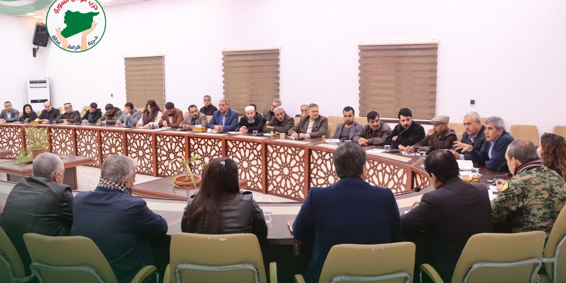 حزب الوطن السوري يؤكّد على دور الإعلام الأخلاقي في بناء سوريا الجديدة