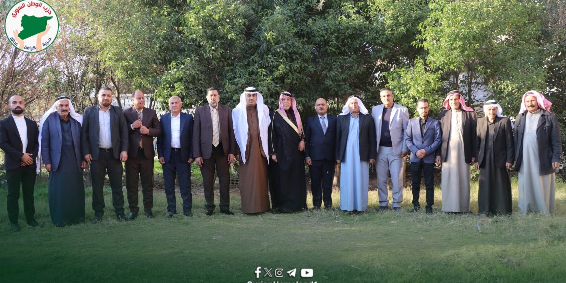 زيارة بارزة وملفّات هامّة خلال زيارة للشيخ نواف البشار